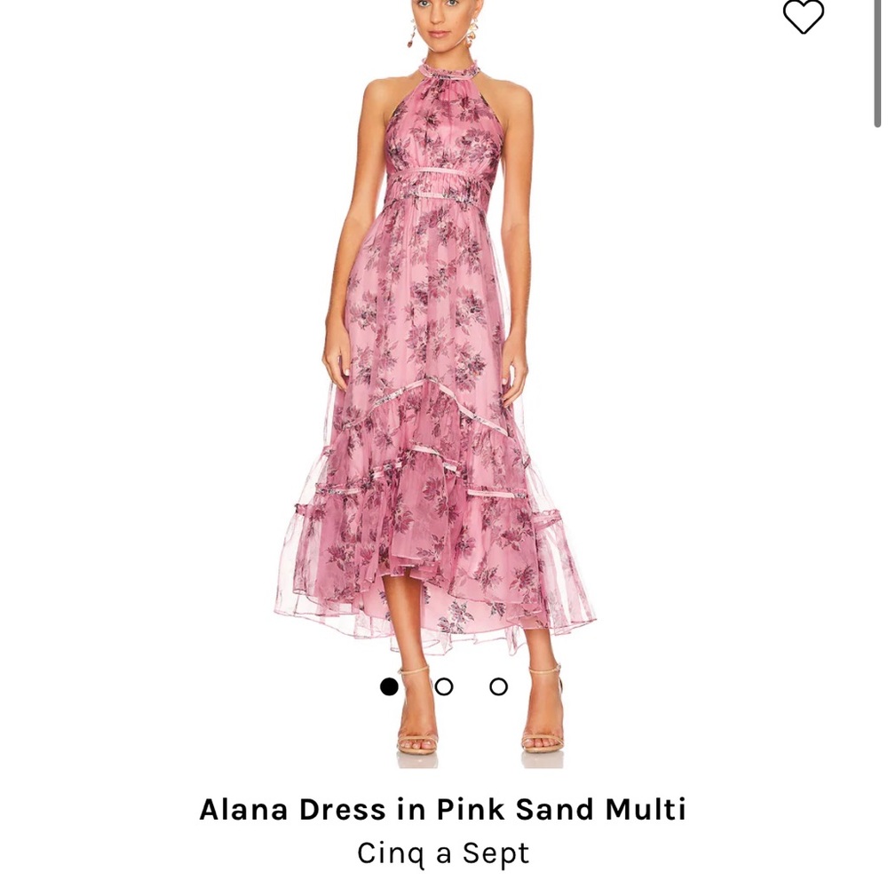 Cinq a Sept Pink Midi